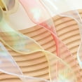 thumbnail image 4 of YAOMOBB Gift Wrapping Ribbon Chiffon Ribbon Roll Sheer Iridescent Ribbon for Gift Wrapping and Decoration, 4 of 6