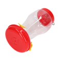 thumbnail image 3 of Hanging Humming Bird Feeder, Portable Leak Proof Yard Decoration Garden Hummingbird Feeder 3 Ports  For Countyard, 3 of 7