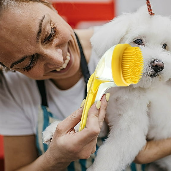 New Long Handled Hair Comb Shampoo Brush Liquid Shampoo Brush Head Cleaning And Massage Tool Pet Shower And Hair