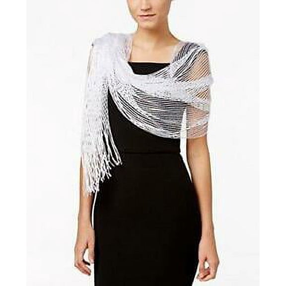 INC International Concepts Women’s Drapey Cardigan Wraps, White, One Size