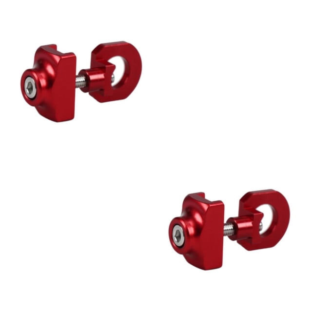 Destyer Ajusteur de Tension de Chaîne de Vélo Premium Installation Facile Grand Rouge 2Ensemble