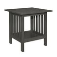 thumbnail image 6 of OakvillePark Acme 3-Piece Pack Wood Occasional Set, Antique Gray, 6 of 9