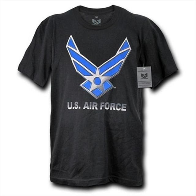 30 Single Tee Us Air Force 2, Black, Medium