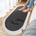 thumbnail image 1 of Feltree Luxury Soft Shaggy Plush Rug 15.7x31.5 Inch with Non-Slip Backing, Washable, for Bedroom, Living Room, Bathroom, 1 of 8