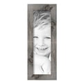 thumbnail image 2 of ArtToFrames 5" x 17" Winter White Barnwood 1.5 Inch Picture Frame, 5x17 inch Brown MDF Poster Frame (WOM-4661),  Pack, 2 of 8