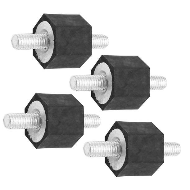 Soporte De Coche Soporte De Goma Intercooler Underrun Cojín Protector Con Tuerca Bomba De Combustible Motor Cubierta Cojín Para Oe: N191201256 4 Uds Yuarrent VI009151-02