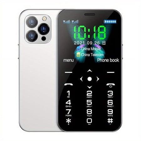 SOYES D13 4G LTE Mini Mobile Phone 900mAh Type-C Input With Camera SOS Dual SIM 1.77" Display Small CellPhone Celular