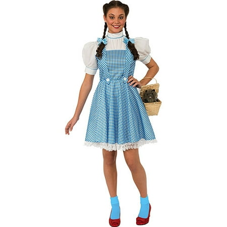 Womens Officially Licensed Dorothy Halloween Costume O/S