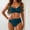 #0211-Green, variant on 2026 New Womens High Waisted Split Swimsuit Spaghetti Strap Bikini Set Bathing Suit