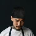 thumbnail image 6 of TOXMENT Chef Hat Headwear for Service Kitchen Restaurant (Black), 6 of 9