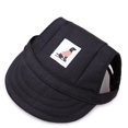 thumbnail image 1 of Gorra de béisbol de lona para perros pequeños, sombrero de verano para mascotas, accesorios de protección solar para perros al aire libre, 1 of 4