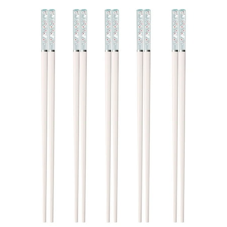 

Reusable Fiberglass Chopsticks Dishwasher Safe for Adults Chop sticks Non Slip Lightweight blue