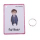 thumbnail image 4 of 15 Piezas, , Tarjetas Didácticas De Aprendizaje Para Juego De Cuerdas De Tarjetas De Destreza De Cognición Preescolar - 15 piezas Sunnimix tarjetas flash de palabras, 4 of 8