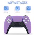 thumbnail image 3 of Skin Sticker for PS5 Slim / Pro / Standard Disc / Digital Edition Console and Controllers Decals for PlayStation 5 Bright Lavender, 3 of 5