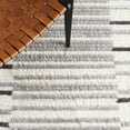 thumbnail image 6 of SAFAVIEH Marrakesh Jytte Striped Polyester Area Rug, Ivory/Grey, 8' x 10', 6 of 8