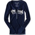 thumbnail image 1 of Aeropostale - Camiseta térmica de manga larga para mujer, color azul, pequeña, 1 of 1