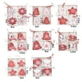 thumbnail image 6 of kiskick Set of 12 Christmas Wooden Hanging Decorations – Bell, Snowflake, Reindeer, Star, Cockhorse, Angel Xmas Tree Ornaments, Pendants for Party Supplies and Gifts, 6 of 8