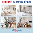 thumbnail image 4 of 35ft Washable Knitted Hose Sock Cover Replacement for Central Vacuum Cleaner with Application Tube - Protects Walls, Floors, & Furniture by LifeSupplyUSA, 4 of 4