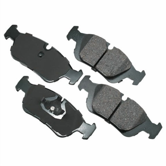 Akebono EURO Ultra-Premium Brake Pad Set, Ceramic Fits select: 1997 BMW Z3 2.8, 1996 BMW Z3 1.9
