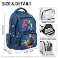 thumbnail image 5 of Chririnla Hockey Splash Toddler Bookbag with Lightweight, Portable Scratch Resistant 17 Inch Bookbags for Daily Use Elementary School, 5 of 10