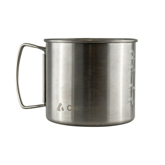 Coghlan's Camp Mug, Stainless steel and only weighs 6.4 oz.