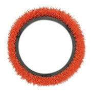 Oreck Commercial Orange Scrub Brush Tile & Resilient Floor Scrub Brush for Orbiter Machine ORB550MC, Heavy-Duty Hard Floors, 12 inch Diameter, 237047