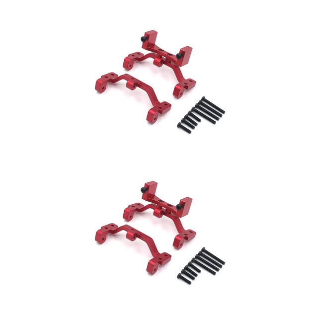 Tholdsy 1 Juego de suministros de actualización RC, accesorios profesionales para coches, juego de reparación de motores, repuesto de asiento de Rojo 2piezas Tholdsy CBP209199