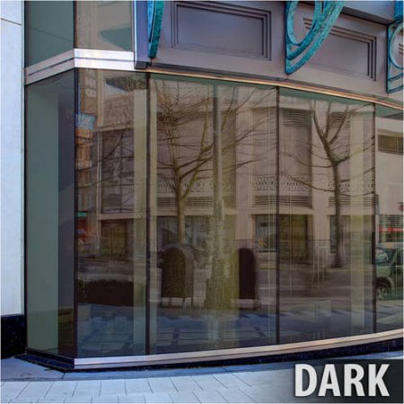 - 24in X 50ft Black BDF NA05 Window Film Privacy and Sun Control N05 Very Dark