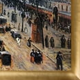 thumbnail image 3 of Tori Home 'Boulevard Montmartre on a Winter Morning' by Camille Pissarro Framed Painting, 3 of 5