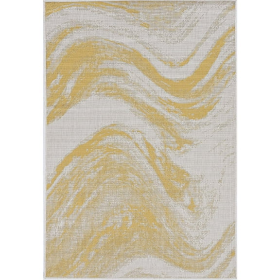 PROVO 5765 5'3" X 7'7" - Grey/Teal