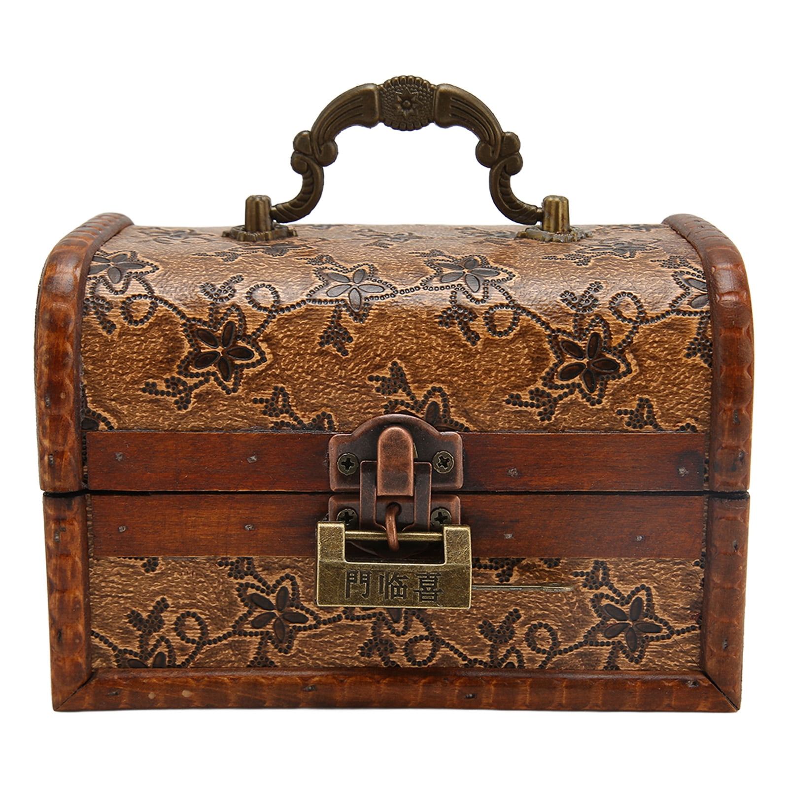 Vintage Wooden Storage Box, Elegant And Exquisite Design Vintage