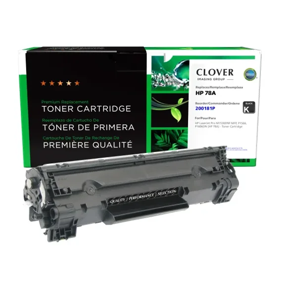 Remanufactured Clover Imaging Toner Cartridge compatible with HP 78A (CE278A)