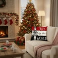 thumbnail image 6 of Christmas Decorative Pillow Covers 18x18" Home Decors for Couch Bed Sofa Bedroom Living Room Christmas Printed Pillow Cover Series Home Sofa Decoration Cushion Cover Bedroom Pillow Cover, 6 of 7