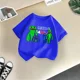 thumbnail image 4 of Camiseta de dibujos animados de verano para niños, camiseta de moda para niños y niñas con juegos populares de Harajuku, ropa para bebés, 4 of 5