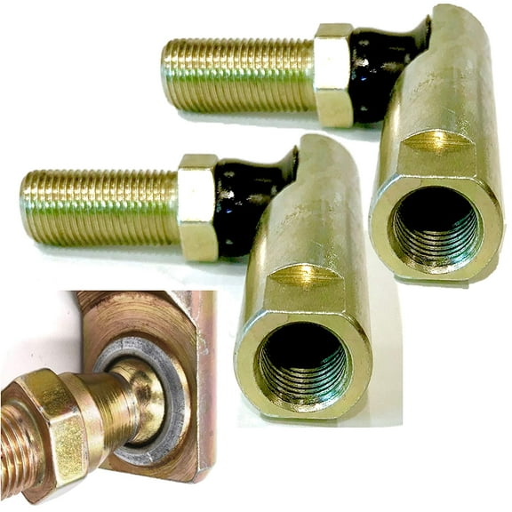 HD Switch Ball Joint 3/8-24 RH Thread for Cub Cadet MTD 923-0156, 923-3018, 723-3000 - Fits LT2042 LT2138 LT2180 2146 2150 2155 2160 2164 2165 2166 2176 2518 2130 2135 2140 (2 Pack)