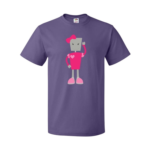 Inktastic Cute Robot, Funny Robot, Girl Robot, Pink Robot T-Shirt