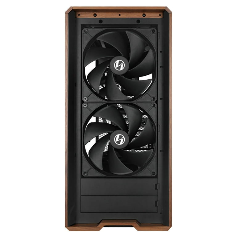 Lian Li LAN217X LANCOOL 217 Walnut Wood ATX Mid Tower Case Black