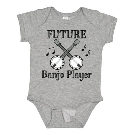 

Inktastic Future Banjo Player Gift Baby Boy or Baby Girl Bodysuit