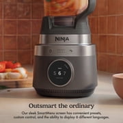 Ninja CrushBOSS 3-in-1 Blender, Tumbler, Food Processor Combo, SmartMenu, XL 72-oz Pitcher, Ninja BlendBOSS Tumbler, Ninja TotalPrepBOSS Food Processor with XL Chute, 1850 PW, LB401BL Midnight Blue