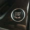 thumbnail image 3 of Car Start-stop Buttons High Fit Ignition Switch Small Replacing Switches Button Cover Stickers Fittings Repairing Shop Black G/F with startstop, 3 of 9