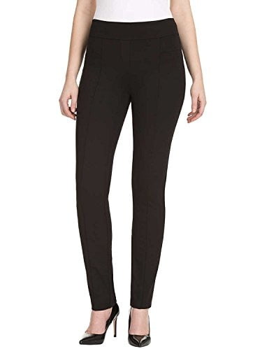 Hilary Radley Womens Sit at the Waist narrow Leg Black, Large - Walmart.com