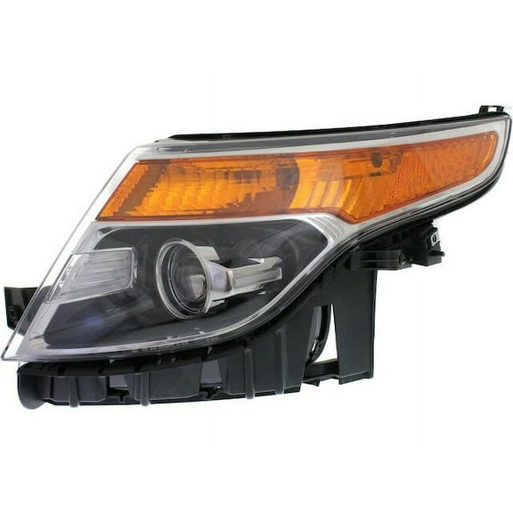 Front Left Headlight Assembly - Compatible with 2011 - 2015 Ford Explorer 2012 2013 2014