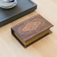 thumbnail image 5 of Decorative Vintage Book Style Trinket Storage Box, 5 of 7