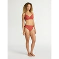 thumbnail image 2 of Time and Tru Women's and Women's Plus V Wire Underwire Bikini Top, Sizes XS-2X, 2 of 3