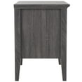 thumbnail image 6 of SAFAVIEH Sondra Traditional 2 Drawer Nightstand,Distressed Black/Gold, 6 of 14