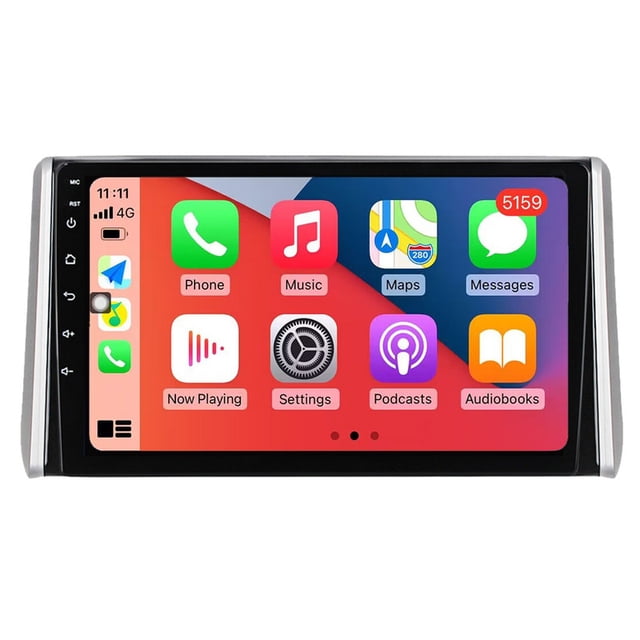 RoverOne Coche Radio Estéreo GPS Navegación Autoradio CarPlay Android Auto para Toyota RAV4 5 XA50 2018 - 2023