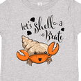 thumbnail image 4 of Inktastic Lets Shell-a-Brate- Cute Hermit Crab Boys or Girls Toddler T-Shirt, 4 of 5