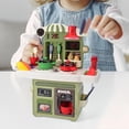 thumbnail image 4 of Juego de cocina de simulación Perfecl con sonidos para niños verde, 4 of 8