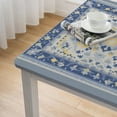 thumbnail image 4 of JEUXUS Printing Square Tablecloth Washable for Home Kitchen Outdoor Decoration White, 4 of 7