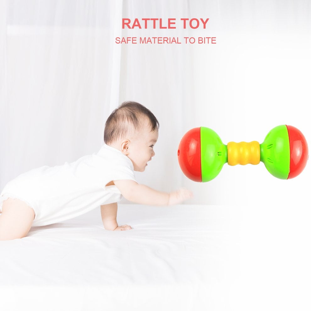 baby dumbbell teether
